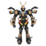 Robot With Light Figurine