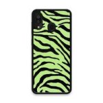 Custom Printed Tpu Cases - Samsung Galaxy A20 Samsung Galaxy A30 & 39 Green Zebra& 39 By