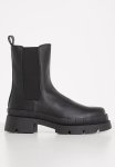 Missguided Ridged Welt Ankle Boot - Black
