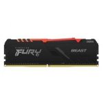 Kingston KF426C16BBA 8 Fury Beast Rgb 8GB 2666MHZ DDR4 CL16 1.2V Desktop Memory
