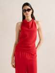 Evelyn Halter Backless Top - 18 Red Set