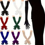 Amazing Gatsby 1920S Series Plush Warm Gloves Velvet Retro Gloves Makeup Dance Party Holiday Fashion Easter Middle East Ramadan