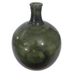 Pebble Glass Vase Green 32CM