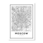 Moscow Art Print - A3