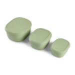 Sage Green Silicone Lunch Box Set
