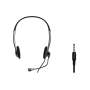 Black Stereo Combo-jack Headset