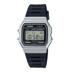 Casio Retro Digital Mens Watch F-91WM - Black & Silver