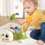 Hammering And Pounding Toy Toys For Boys And Girls Baby Interactive Toys Toddler Activities Games With 2 Hammers Learning Active