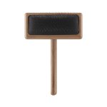 Bamboo Soft Pin Slicker - Large