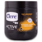 Clere Men Active Body Cream 450ML - Ginseng Ultra Energising