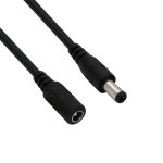 Gizzu 12V Male To Female Extender 2.5MM Power Cable For GUP45W And GUP36W