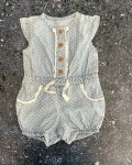 George Blue Polka Dot Romper Newborn