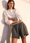 Sweatshirt Shorts - Green