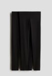 2-PACK Cotton Leggings - Black