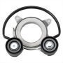 1 Pcs Engine Timing Belt Tensioner Wheel Assembly Compatible With Audi