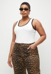 Superbalist Tipping Scoop Bodysuit Plus - Milk & Black
