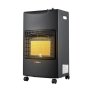 Milex Fold-able 3 Panel Gas Heater Black 4.2KW