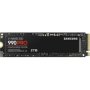 Samsung 990 Pro 2TB M.2 2280 Pcie Nvme SSD Black Red