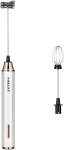 Sokany 2 In 1 USB Rechargeable Milk Frother & Egg Beater 50 W Electric Whisk