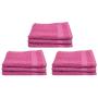 Eqyptian Collection Towel -440GSM -guest Towel -pack Of 9 -pink