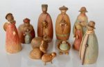 Finish S 11 Nativity Scene Wood 15X7CM