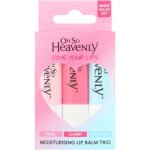 Oh So Heavenly Love Your Lips Lip Balm Trio Pack