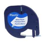 Dymo Letratag 12MM X 4M Plastic Compatible Label Tape