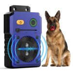 Queenmew Anti Barking Device For Dogs 3 Modes Ultrasonic Dog Bark Deterrent Devices Long Range 50FT Type-c Rechargeable Bark Box