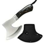 8 Multifunctional Braai Cleaver Axe With Sheath & Rope Lanyard