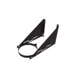 200 260 Mm Support Bracket Triangle Large Black