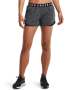 Women's Ua Play Up Shorts 3.0 Twist - Black / XXL