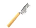 Multi-function Pet Grooming Comb With Wooden Handle