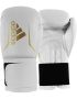 Adidas Speed 50 Boxing Gloves White/gold 12 Oz