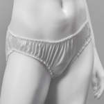 White Satin Pinup Panty - L