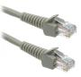 MicroWorld CAT5E Ethernet Cable 1M Light Grey - High-speed Networking Connection