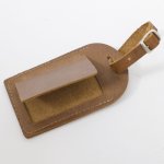 Bulk Order: Genuine Leather Luggage Tag