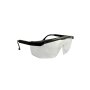 Safety Spectacles - Clear - Black - Frame - 5 Pack