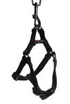Dog's Life - Reflective Supersoft Webbing Step In Harness - Black Medium