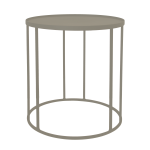 Celestial Side Table - Light Grey Ferro Tex