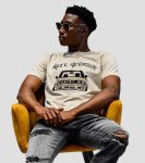 Pure Cabrio T-Shirt In Taupe - Taupe 2XL