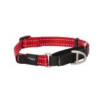 Rogz Utility Control Collar Web - Medium Red