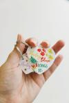 Acrylic Key Ring - "this Grandma Belongs To" - Granny & Seven Children
