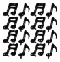 Party Balloons Musical Note Design 16 X 16-INCH