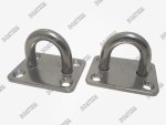Stainless Steel Eye Plate 8MM Pack Of 2