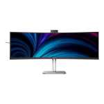 Philips 49B2U5900CH 49-INCH 5120 X 1440P Dqhd 32:9 75HZ 4MS LED Va Superwide Curved Monitor