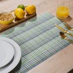 Placemat Two-tone Dark Blue - 6 Pack