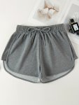 Women's Summer Lightweight Elastic Waist Athletic Shorts Loose Casual Running Yoga Comfort Shorts