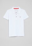 Guess Short Sleeve Polo - Pure White