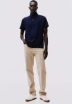 Slim Fit Polo Shirt - Navy Blue