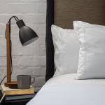 350 Thread Count Sateen Pleated Jacquard DUVET COVER SET - Queen 230 X 200CM